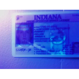 Fake Indiana Drivers License