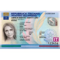 Fake Italian National ID