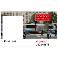 Fake Boston University Student ID